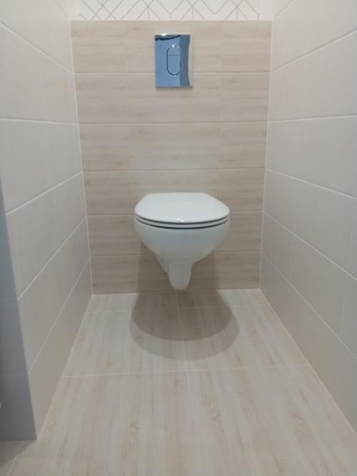 Даже интерьер такого маленького помещения как санузел можно запоминающимся сделать. 02