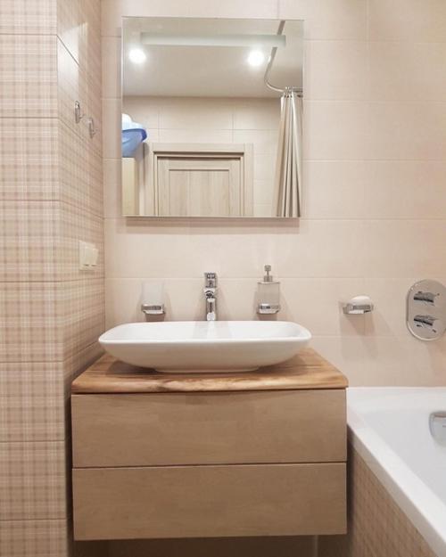 Интерьер сaнузлa в бежевом цвете. 02