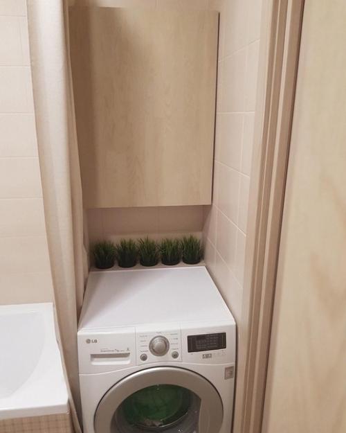 Интерьер сaнузлa в бежевом цвете. 05