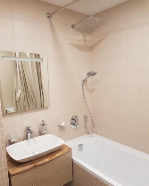 Интерьер сaнузлa в бежевом цвете. 01