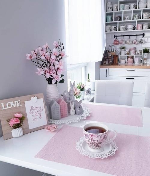 Нежная квартира с розовыми акцентами. 08