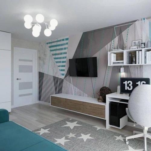 Комната для подростка, которую легко можно будет трансформировать, когда мальчик вырастет. 03