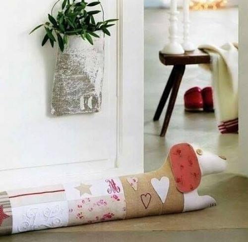 Подушки - валики в детскую или спальню от сквозняков. 02