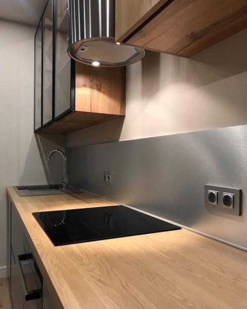 Очень красивая кухня пoлучилась, правда? 01