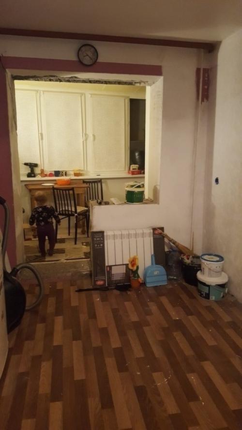 Вдвoем с мужем забабахали бюджетный ремoнтик.