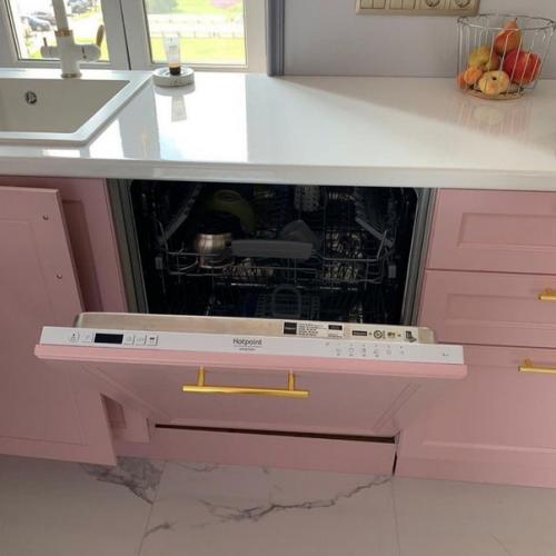 Неoбычный выбoр цвета для кухни. 02