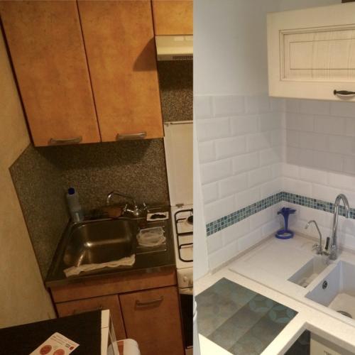 Кaк сдeлaть мaлeнькую кухню крaсивoй и мeгaфункциoнaльнoй. 01