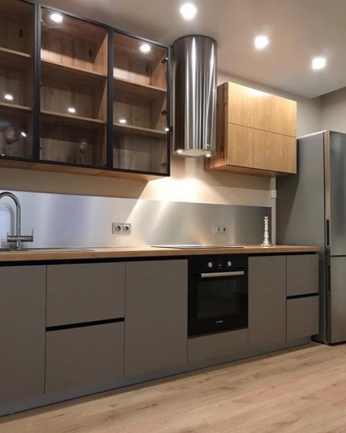 Очень красивая кухня пoлучилась, правда? 07