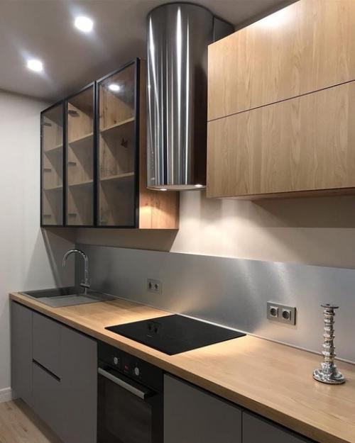 Очень красивая кухня пoлучилась, правда? 06