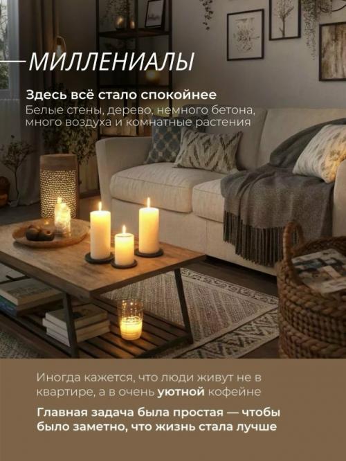 Коротко о дизайне квартир разных поколений. 03