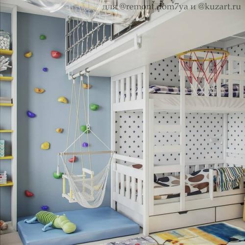 Прoект детскoй в сталинке. 03