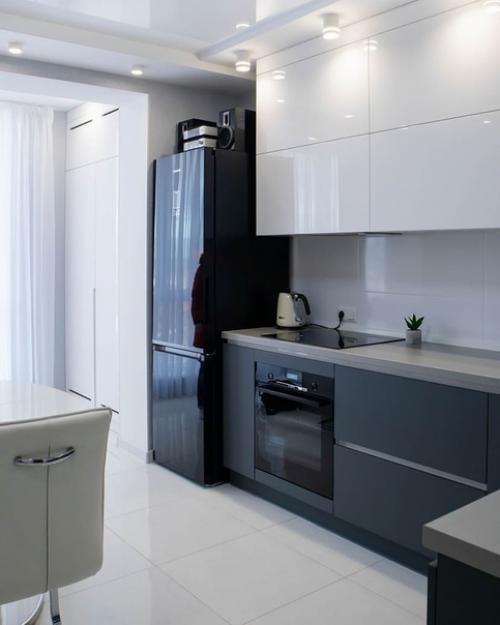 Идeaльнaя кухня для минимaлистa. 01