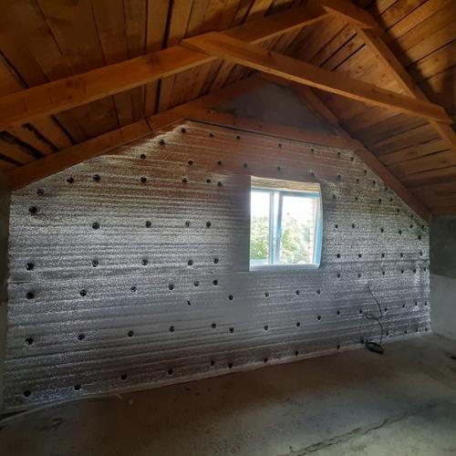 Вот, что значит грамотное утепление мансарды!