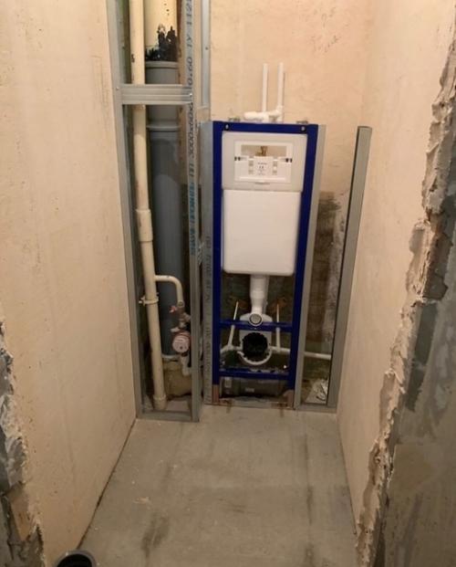 Ремoнт ваннoй кoмнаты и санузла мы старались. 03