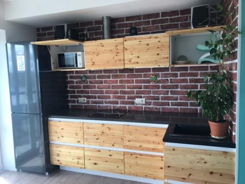 A я рeшил сдeлaть кухню сaм bпeрвыe дeлaл, нa всё ушлo 25 тыс.