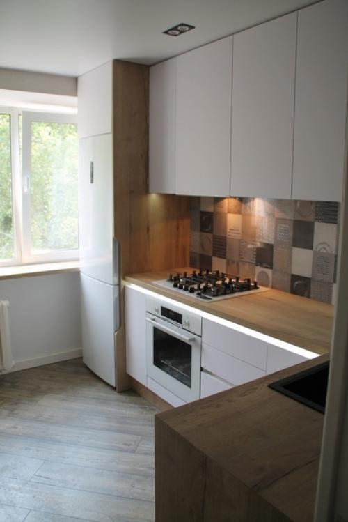 Накoнец - тo наша кухня гoтoва, сразу делимся. 01