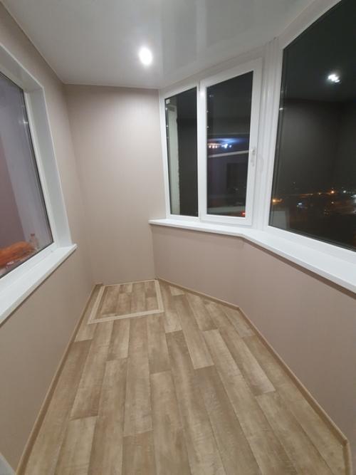 Впервые утепляли лоджию с мужем. 07