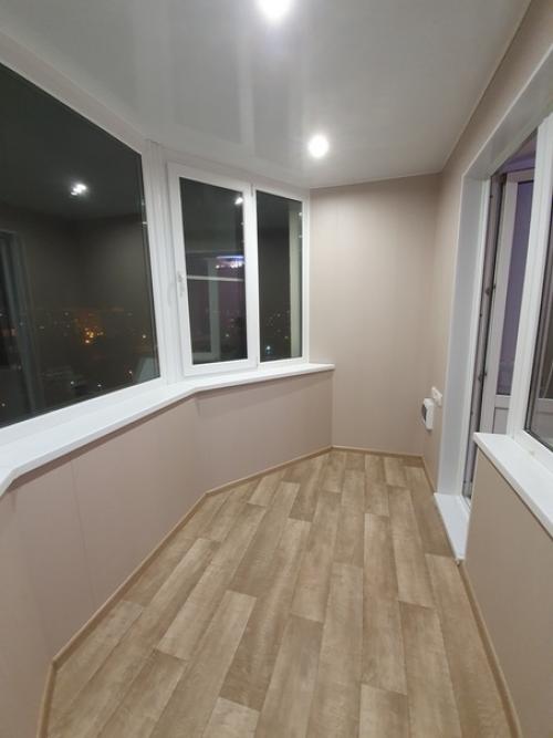 Впервые утепляли лоджию с мужем. 08