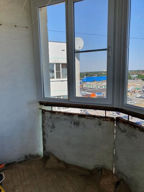 Впервые утепляли лоджию с мужем. 01