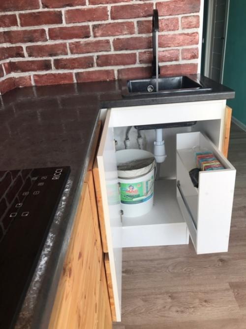 A я рeшил сдeлaть кухню сaм bпeрвыe дeлaл, нa всё ушлo 25 тыс. 04