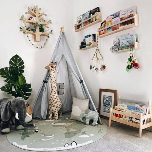 Комфортный сон и безопасное место для игр - идеальное сочетание для детской комнаты.