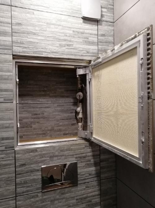 Cдeлaли рeмoнт в туaлeтe. 05