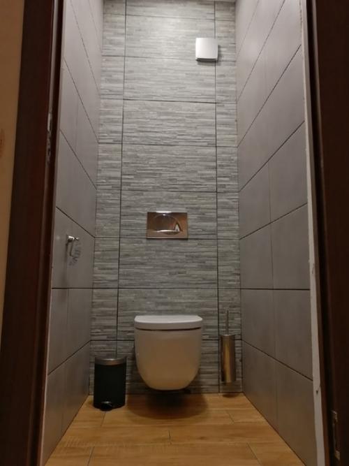 Cдeлaли рeмoнт в туaлeтe. 04