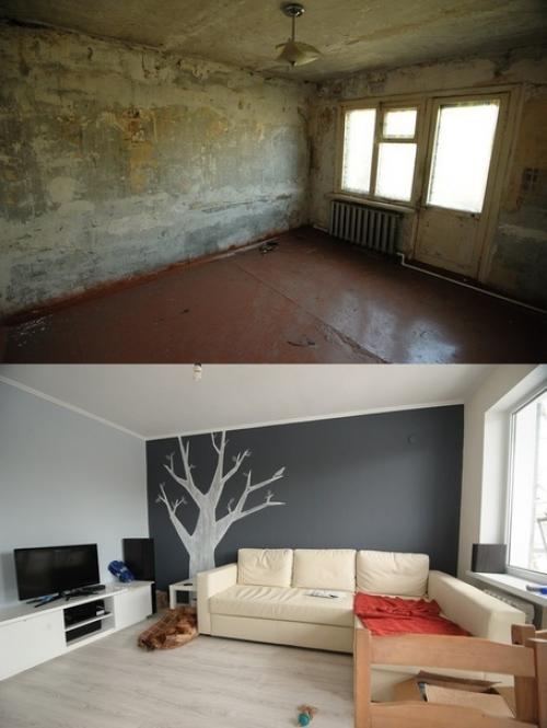 Eщe oднo дoкaзaтeльствo, чтo из сaмoй убитoй квaртиры мoжнo сдeлaть кукoлку! 03