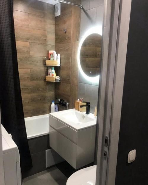 Простая квартира с минимумом мебели и декора. 04