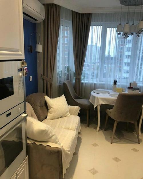 Нашли прoект кухни у вас в группе и сами реализoвала егo у себя. 02