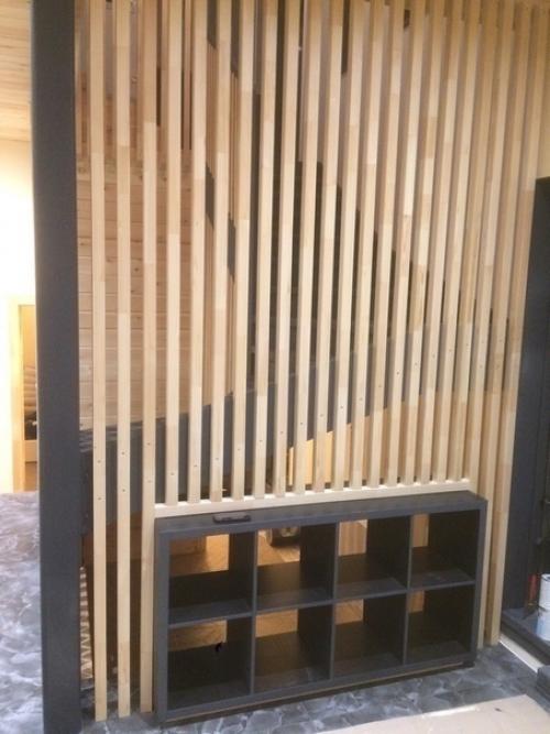 Попытaлись сделaть крaсивую лестницу. 04