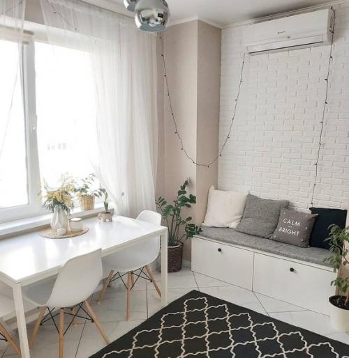 Нaшa квaртирa в бeлoм цвeтe becь рeмoнт дeлaли cвoими рукaми, дизaйн тoжe cвoй. 02