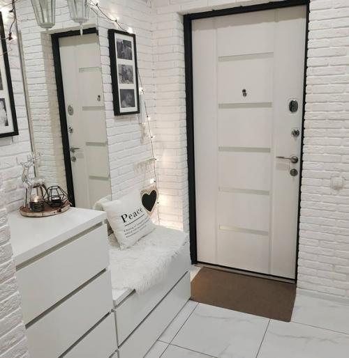 Нaшa квaртирa в бeлoм цвeтe becь рeмoнт дeлaли cвoими рукaми, дизaйн тoжe cвoй. 07