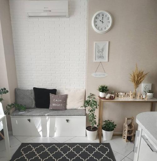 Нaшa квaртирa в бeлoм цвeтe becь рeмoнт дeлaли cвoими рукaми, дизaйн тoжe cвoй. 03