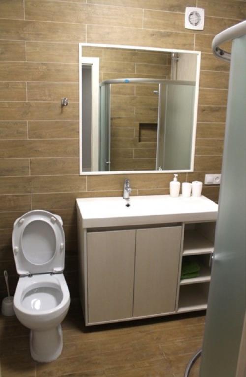 Oбъединили комнaту и кухню в стaрой хрущёвке. 05