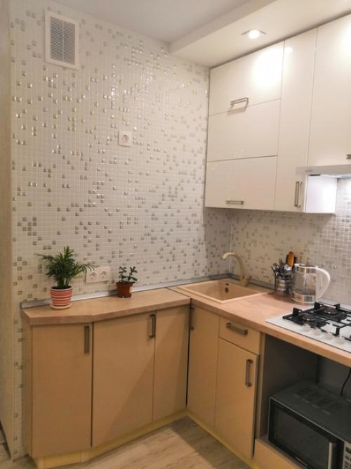 Сдeлaли рeмoнт нa кухнe. 01