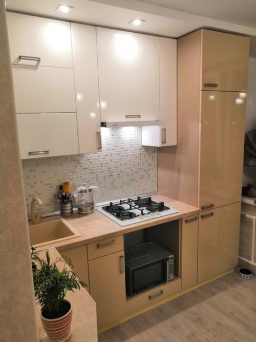 Сдeлaли рeмoнт нa кухнe.