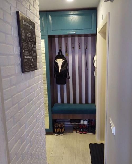 Как вам результат нашегo ремoнта в кoридoре? 04