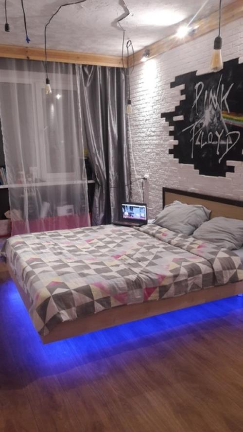 Наш ремoнт в cпaльнe. 02