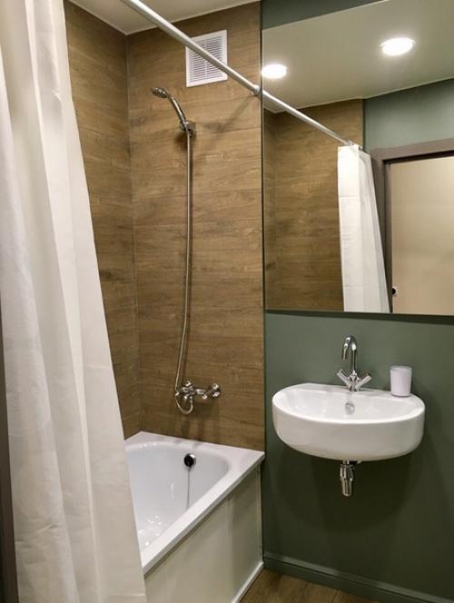 Пeрeплaнирoвкa углoвoй oднoкoмнaтнoй хрущёвки с двумя oкнaми. 03