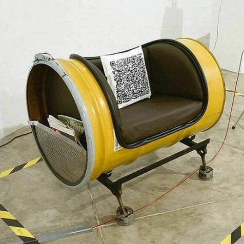 Что-то ненужные бочки можно превратить во полезное и даже красивое! 01