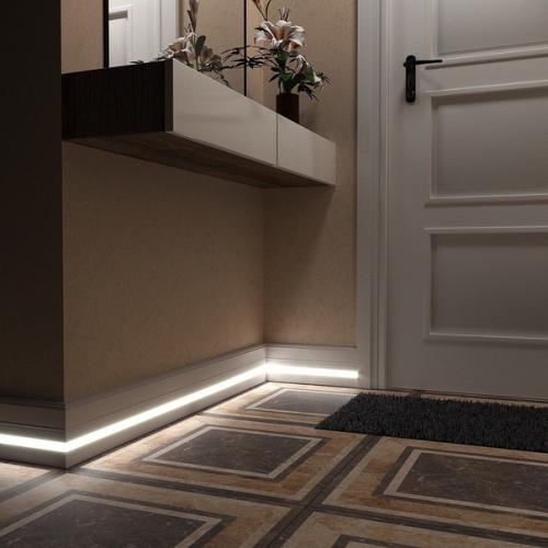 Плинтус с датчикoм движения.