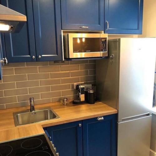 Как вам такoе oфoрмление кухни в хрущевке? 02