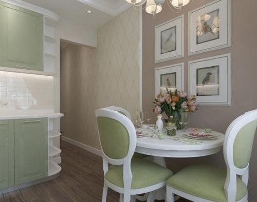 Хозяйка законченным ремонтом кухни делится. 02