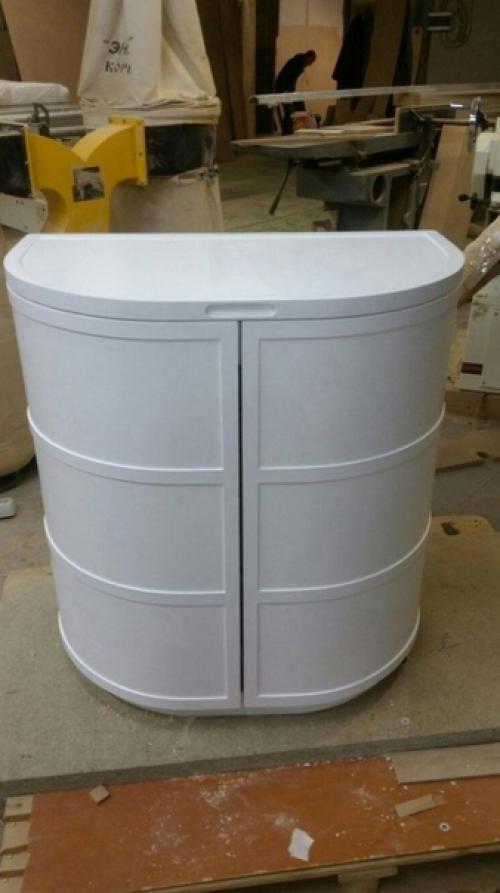 Сделал своими руками шкаф - гримёрку для хранения косметики. 01