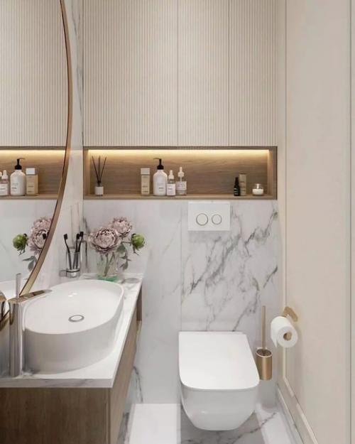 Какая туалетная комната удобнее? 01