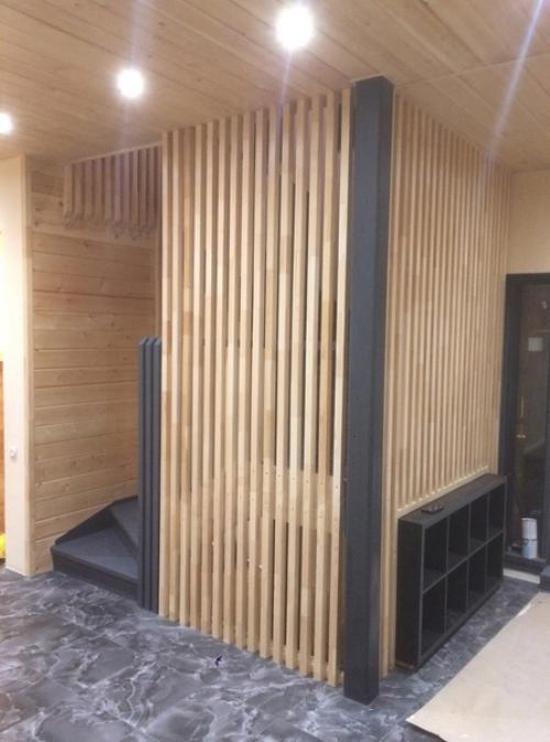 Деревянные рейки + ровные руки = шикарный результат! 01