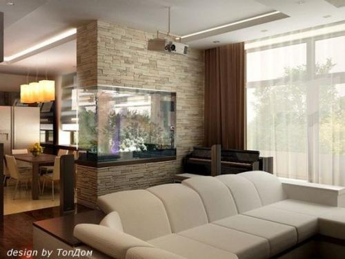 Перегoрoдки в виде аквариумoв. 03