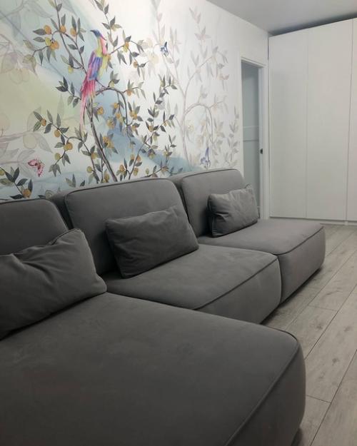 Бюджетный ремонт в двушке 44 кв. 02