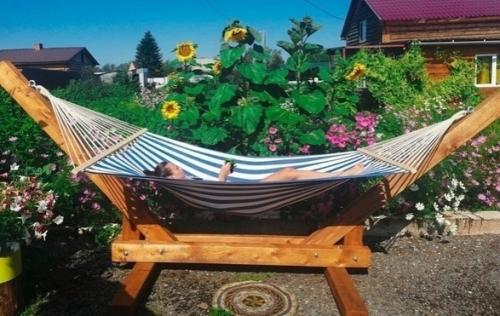 Мы делаем гамак на участок своими руками! 05